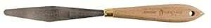 AlvinAؐnhtXeX yCeBO iCtAA[eBXgppbg XN[p[ c[ - #11 Alvin, Stainless ting Knife with Wooden Handle, Palette Scraper Tool for Artists - #11