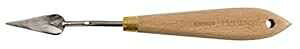 AlvinAؐnhtXeX yCeBO iCtAA[eBXgppbg XN[p[ c[ - #1 Alvin, Stainless ting Knife with Wooden Handle, Palette Scraper Tool for Artists - #1