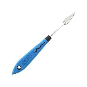 RGM Soft Grip Palette Knife, Blue, No.1,RGR001