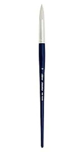 Silver Brush Limited 190012 Bristlon Round Acrylic and Oil Brush, Size 12, Long Handle