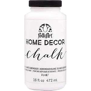 FolkArt 34846 z[fR[V`[NƋ&NtgyCgAA\[gJ[A16IXAzCgAfB_bN FolkArt 34846 Home Decor Chalk Furniture & Craft t in Assorted Colors, 16 ounce, White Adir