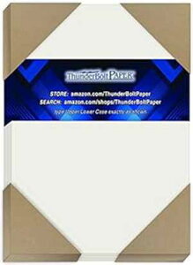 \tgItzCg17#V[g150 - 4.5C` X 6.5C` (4.5X6.5C`) ҏA5X7TCY1/2C` - yʏ㎿ - g[X - ł͂܂B ThunderBolt Paper 150 Sof