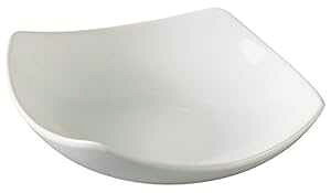 Yanco PS-2105 5.5C`XNGA{EA6IXAA{[zCgA36pbN Yanco PS-2105 5.5" Square Bowl, 6-Ounce, Porcelain, Bone White, Pack of 36