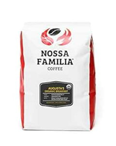 I[KjbNSR[q[ ~fBA[XgR[q[AI[KX^ 2|h Nossa Familia Organic Whole-Bean Coffee Medium Roast Coffee, Augusta's 2lb