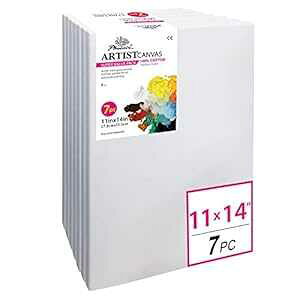 PHOENIX GpXgb`ς݃LoX - 18x24 C` / 5 pbN - GуANG̋p̃X[p[o[pbN 5/8 C`vt@C PHOENIX Pre Stretched Canvas for ting - 18x24 Inch / 5