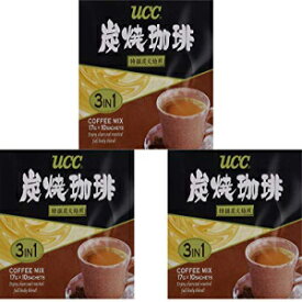 UCC すみやき 3 in 1 コーヒーミックス 10袋（3パック） UCC Sumiyaki 3 in 1 Coffee Mix 10 Sachets (3 Packs)