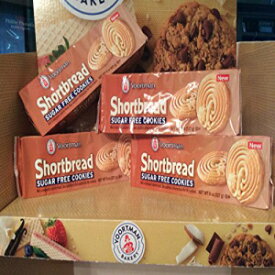 シュガーフリーのショートブレッドクッキー（4枚）パック Shortbread sugar free cookies (4) pack