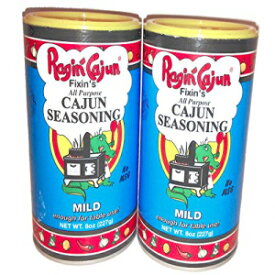 Ragin'Cajunマイルド万能ケイジャン調味料8oz（2pk） Ragin' Cajun Mild All Purpose Cajun Seasoning 8oz (2pk)