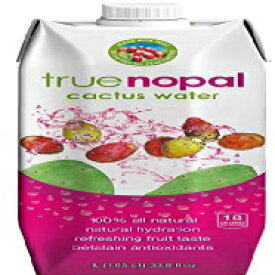 True Nopal カクタス ウォーター、33.8 液量オンス (12 個パック) True Nopal Cactus Water, 33.8 Fluid Ounce (Pack of 12)