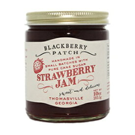 BlackBerry Patch ストロベリー ジャム オールナチュラル 手作り 少量バッチ (ストロベリー ジャム、10 オンス) BlackBerry Patch Strawberry Jam All Natural Hand Made in Small Batches (Strawberry Jam, 10 oz)