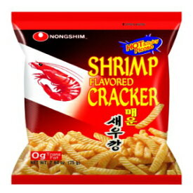 Nongshim Snacks、スパイシーシュリンプクラッカー、2.64オンス（12個パック） Nongshim Snacks, Spicy Shrimp Crackers, 2.64 Ounce (Pack of 12)