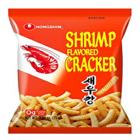 NongShim スナックエビクラッカー、2.64 オンス (12 個パック) NongShim Snack Shrimp Crackers, 2.64 Ounce (Pack of 12)