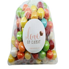 Love of Candy BulkCandy-各種セレブレーションガムボール-1ポンドバッグ Love of Candy Bulk Candy - Assorted Celebration Gumballs - 1lb Bag