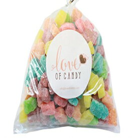 キャンディの愛バルクキャンディ-サワーネオングミベア-5ポンドバッグ Love of Candy Bulk Candy - Sour Neon Gummy Bears - 5lb Bag