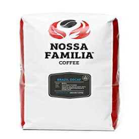 ブラジルオーガニック-カフェイン抜き-コーヒー、ミディアムダークローストコーヒー、SWP、5ポンドグラウンド Nossa Familia Brazil Organic-Decaf-Coffee, Medium-Dark Roast Coffee, SWP, 5lb Ground