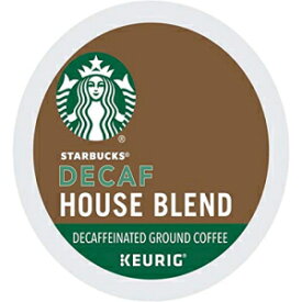 Globalpixels Starbucks Keurig Coffee K Cups Pods 6 / 16 / 24 / 96 Count Capsules Sleeves ALL FLAVORS SEALED Fast Shipping (22 Pods Starbucks - House Blend Decaf)