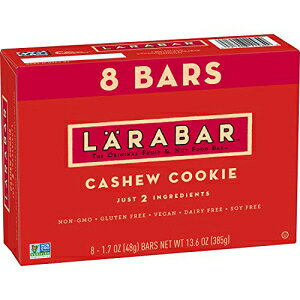 Larabar JV[ibcNbL[AOet[o[A8  Larabar Cashew Cookie, Gluten Free Bars, 8 Count