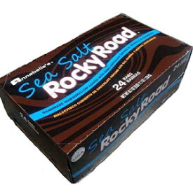アナベルズ ロッキー ロード ダークチョコレート シーソルト キャンディーバー付き、1.8オンス バー (24個パック) Annabelle's Rocky Road Dark Chocolate w/Sea Salt Candy Bar, 1.8-Ounce Bars (Pack of 24)