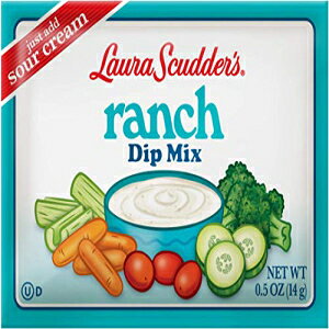 [XJ_[Y`hCfBbv~bNXƒ-؁A`bvA\[XAɍœKi72pbNj Laura Scudder's Laura Scudders Ranch Dry Dip Mix and Seasoning - Great For Vegetables, Chips, Sauces and Sea