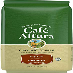 カフェアルチュラホールビーンオーガニックコーヒー ダークロースト 返品交換不可 パッケージは異なる場合があります Cafe Altura Whole Bean Roast Dark Packaging Coffee Vary 絶品 May Organic