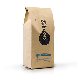 有機ペルー全豆2ポンドの新鮮なローストスペシャルティコーヒー Gobena Organic Peruvian 代引不可 Whole 激安挑戦中 Bean Specialty Coffee lb Roasted Fresh 2