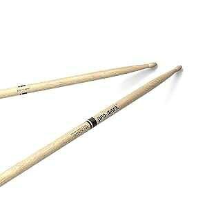 ProMark Drum Sticks - Classic Attack 727 Shira Kashi Oak Drumsticks, Oval Wood Tip, One Pair