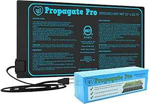 Propagate Pro c؉M}bg W 1020 gC (1 ) ɓK 萬q[gpbh qуX^[^[Ap y ƒ뉀|p (10x20 VO) Propagate Pro Seedling Heating Mat Fits (1) Standa