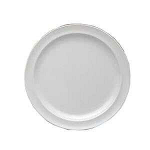 Yanco NS-106W Nessico Ehv[gAa 6.5 C`A~AzCgJ[A48 pbN Yanco NS-106W Nessico Round Plate, 6.5" Diameter, Melamine, White Color, Pack of 48