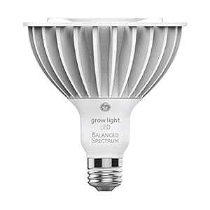 GE Lighting PAR38 Full Spectrum LED Grow Light for Indoor Plants - 32W, Full, Balanced Lighting For Seeds & Greens