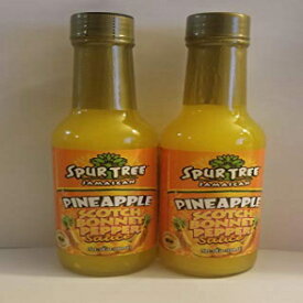 Spur Tree ジャマイカン パイナップル スコッチ ボンネット ペッパー ソース 5 オンス (2 パック) Spur Tree Jamaican Pineapple Scotch Bonnet Pepper Sauce 5 oz ( 2 pack)