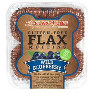 FLAX4LIFEマフィン、ワイルドブルーベリー、14オンス（6個入り） FLAX4LIFE Muffins Wild Blueberry 14 Ounce (Pack of 6)のサムネイル
