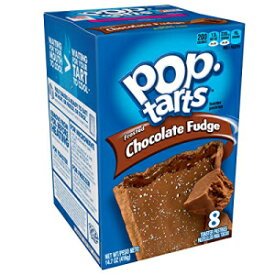 Pop-Tarts 朝食トースターペストリー、フロストチョコレートファッジ風味、バルクサイズ、96 個 (12 個パック、14.7 オンスの箱) Pop-Tarts Breakfast Toaster Pastries, Frosted Chocolate Fudge Flavored, Bulk Size, 96 Count (Pack of 12, 1