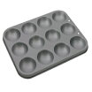 Bakerpan Silicone 2 1/2 Inch Round Disc Mold, For Tarts, Mini Cakes,  Desserts, 6 Cavities Pan - Set of 2 