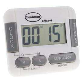 BRANNAN DIGITAL KITCHEN TIMER＆CLOCK-調理とケータリングに最適 BRANNAN DIGITAL KITCHEN TIMER & CLOCK - IDEAL FOR COOKING & CATERING