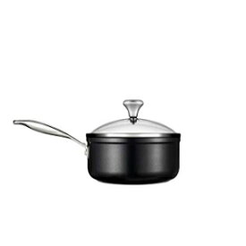 Le Creuset Toughened PRO 3-1 / 2qt。ガラス蓋の焦げ付き防止調理器具付きソテーパン、3.5、グレー Le Creuset Toughened PRO 3-1/2 qt. Saute Pan with Glass Lid Nonstick Cookware, 3.5, Grey