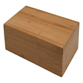 リッパーインターナショナル8188バンブーウッドティーボックス、8コンパートメント、12-3 / 8 "x 7-3 / 8" x 3-3 / 5 " Lipper International 8188 Bamboo Wood Tea Box with 8 Compartments, 12-3/8" x 7-3/8" x 3-3/5"