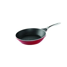 Nordic Ware Pro Cast Traditions Saute Skillet withステンレススチールハンドル、10インチ、クランベリー Nordic Ware Pro Cast Traditions Saute Skillet with Stainless Steel Handle, 10-Inch, Cranberry