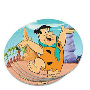 tgXg[tbhLN^[mxeBR[X^[Zbg GRAPHICS & MORE The Flintstones Fred Character Novelty Coaster Set