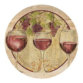 サースティストーンドリンクコースターセット、ワイン収穫II Thirstystone Drink Coaster Set, Wine Harvest II