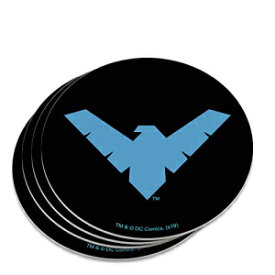 バットマンナイトウィングロゴノベルティコースターセット GRAPHICS & MORE Batman Nightwing Logo Novelty Coaster Set