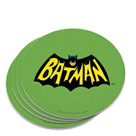 バットマンクラシックTVシリーズロゴノベルティコースターセット GRAPHICS & MORE Batman Classic TV Series Logo Novelty Coaster Set
