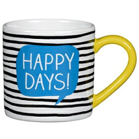 ハッピージャクソン魔法瓶コーヒートラベルマグ、ストライプ Happy Jackson Thermos Coffee Travel Mug, Striped