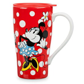 ふた付きミニーマウスラテマグは16オンスを保持します。 Disney Minnie Mouse Latte Mug with Lid Holds 16 oz.New