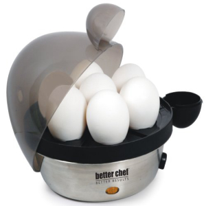 ベターシェフIM-470Sステンレス製電気卵調理器 数分で最大7個の卵を沸騰させる 大放出セール 取り外し可能なクールタッチトレイ 耐久性のあるステンレス鋼ベース シースルーリッド 限定価格セール Better Chef IM-470S Stainless 7 Egg to up Electric Steel Boil Eg Cooker