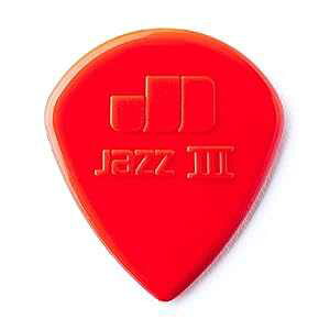 _bv WY III sbNpbNAbhiCA1.38mm JIM DUNLOP Dunlop Jazz III Pick Pack, Red Nylon,1.38mm