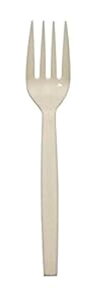 RT[u BAU10231 ĝătH[N 100{/ zCg Baumgartens Conserve, BAU10231, Disposable Fork, 100 / Box, White