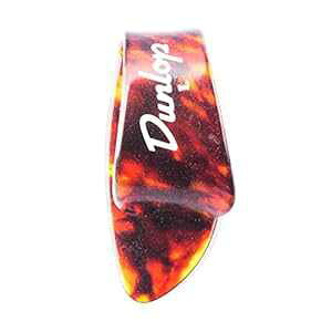 JIM DUNLOP 9023P Shell Plastic Thumbpicks, Large, 4/Player's Pack