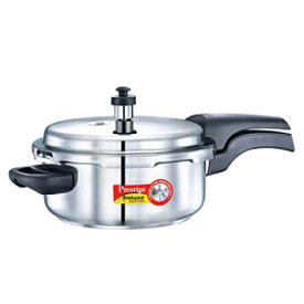 プレステージPRSDA-3L圧力鍋、3 LT、シルバー Prestige PRSDA-3L Pressure Cooker, 3 LT, Silver