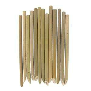 BambooMN Brand - 7 Organic Reusable Bamboo Drinking Straws - 100 Pieces