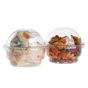 S[fAbvA5IX-30ZbgAACXN[AfU[gJbvAh[WtXibN{EpvX`bNJbvAȂ Golden Apple, 5oz-30sets Clear Plastic Cups for Ice Cream, Desser